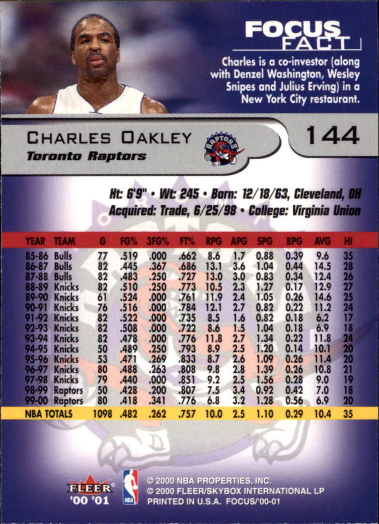 2000/2001 Focus (Fleer) Basketball - Picture 289 of 403