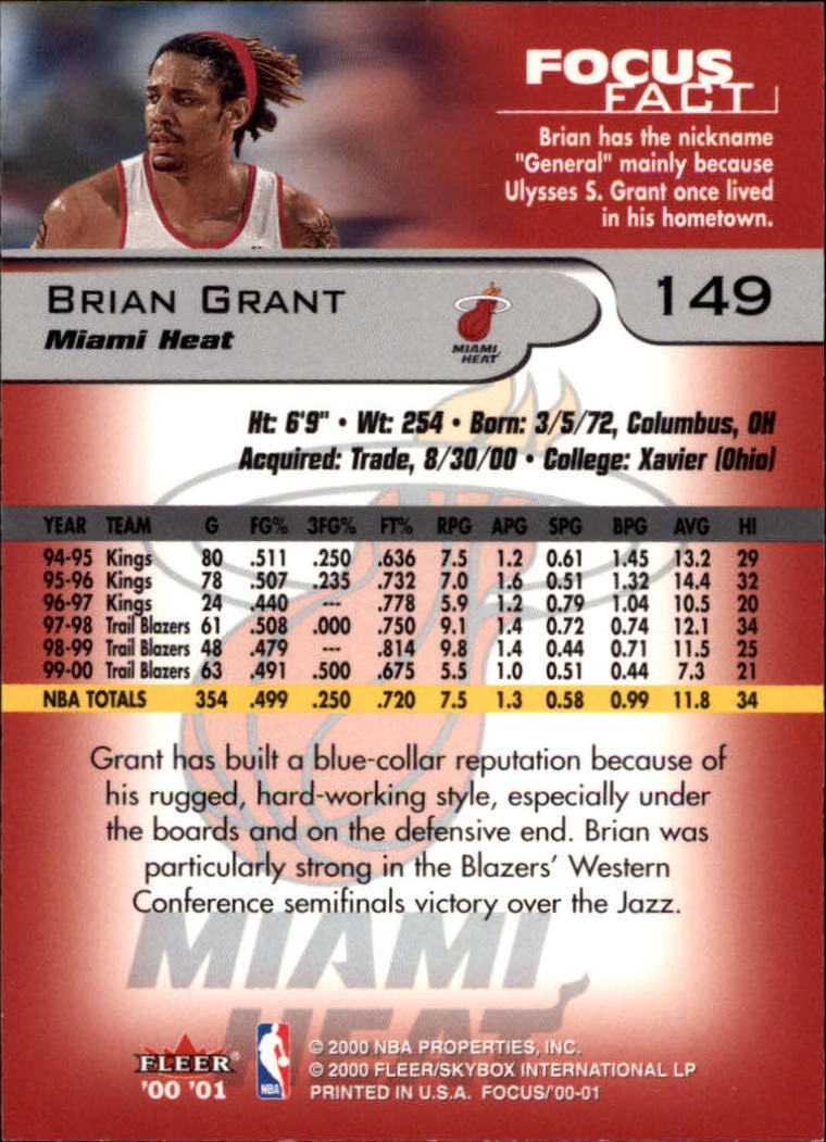 2000/2001 Focus (Fleer) Basketball - Picture 299 of 403