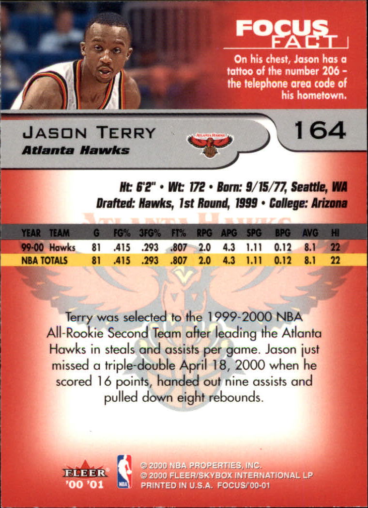 2000/2001 Focus (Fleer) Basketball - Picture 329 of 403
