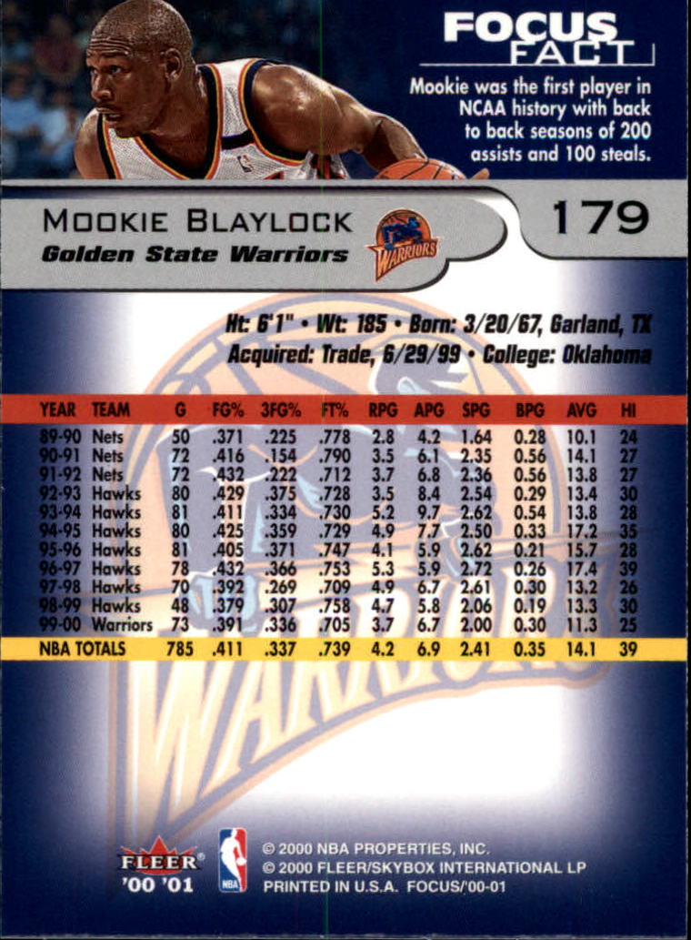 2000/2001 Focus (Fleer) Basketball - Picture 359 of 403