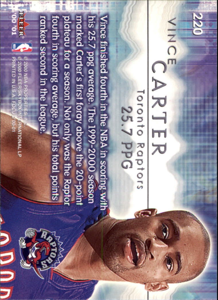 2000/2001 Focus (Fleer) Basketball - Picture 371 of 403