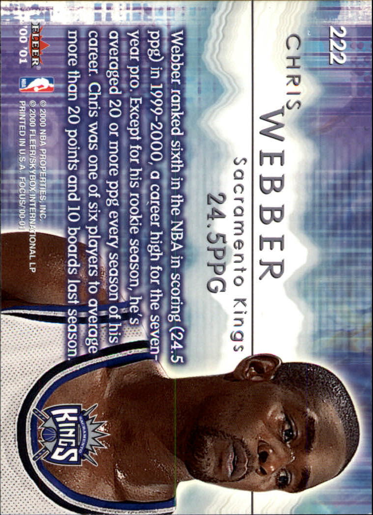 2000/2001 Focus (Fleer) Basketball - Picture 375 of 403