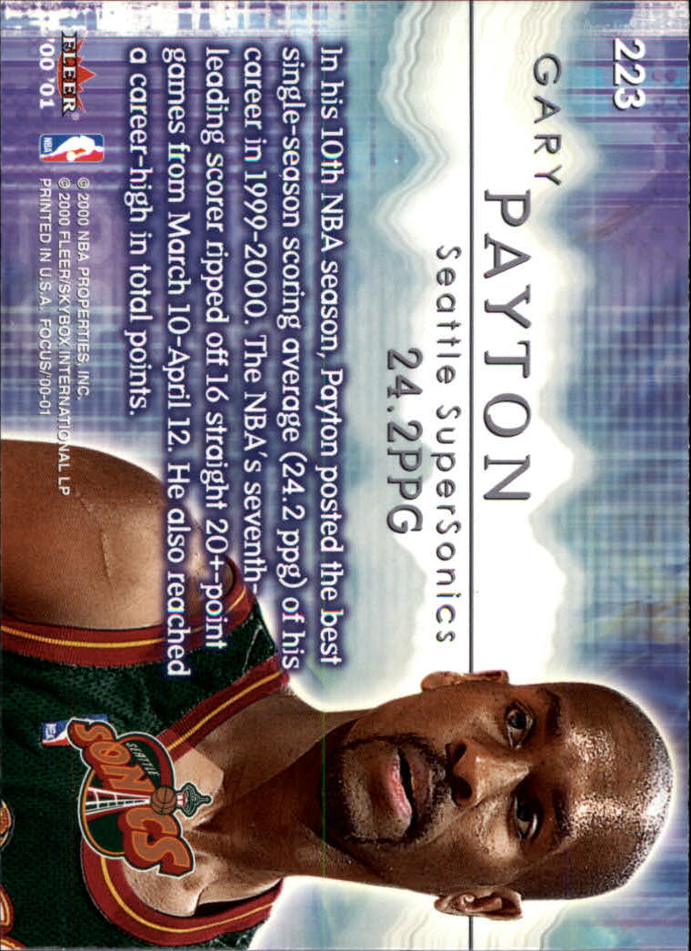 2000/2001 Focus (Fleer) Basketball - Picture 377 of 403