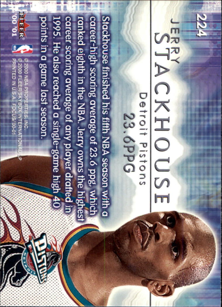 2000/2001 Focus (Fleer) Basketball - Picture 379 of 403