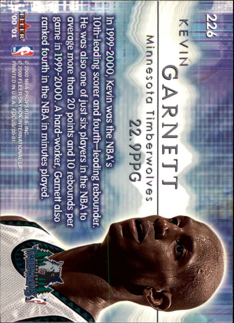 2000/2001 Focus (Fleer) Basketball - Picture 381 of 403