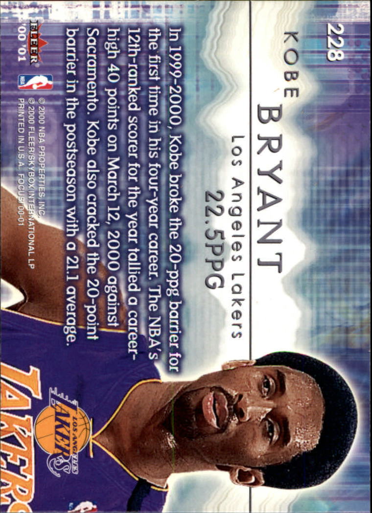 2000/2001 Focus (Fleer) Basketball - Picture 383 of 403