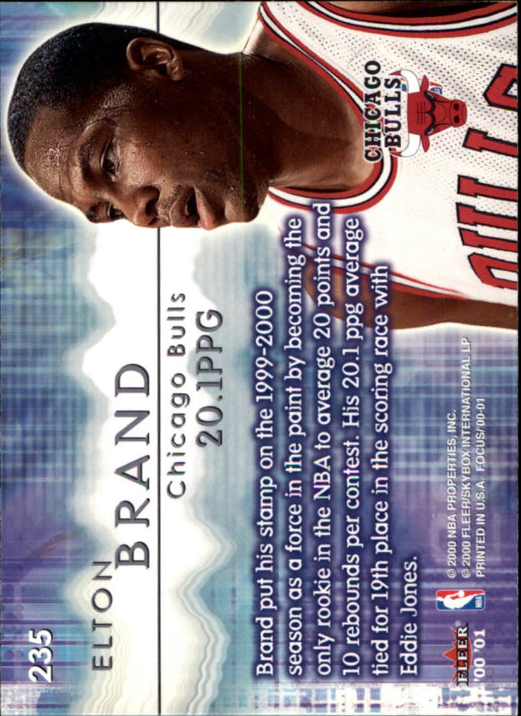 2000/2001 Focus (Fleer) Basketball - Picture 391 of 403