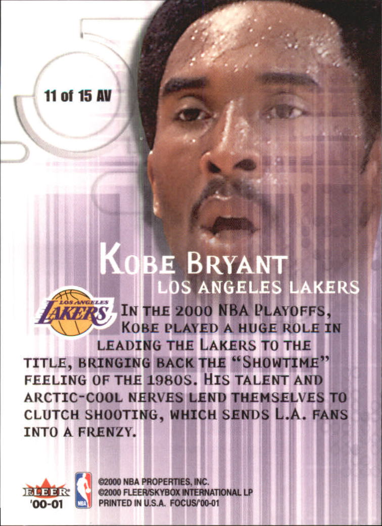 2000/2001 Focus (Fleer) Basketball - Picture 393 of 403