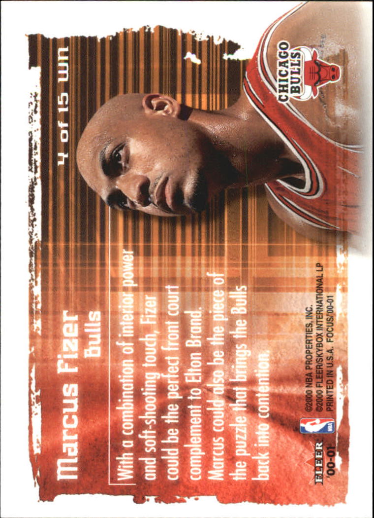 2000/2001 Focus (Fleer) Basketball - Picture 397 of 403
