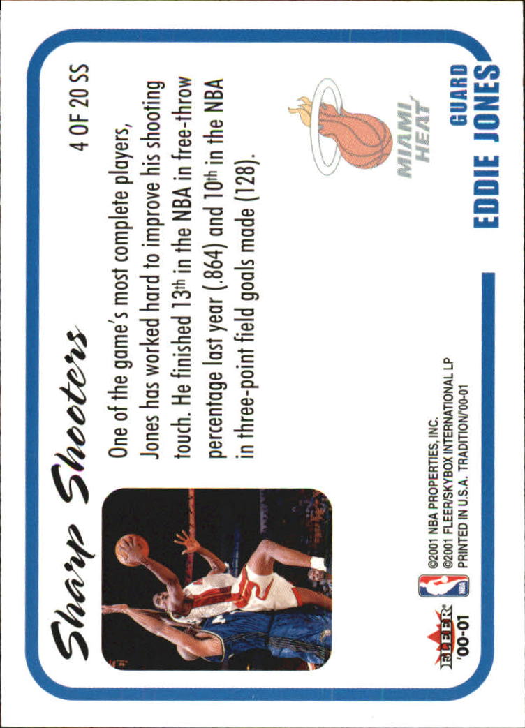 2000/2001 Fleer Basketball Part 2 Autograph and Insert Cards - Picture 45 of 67