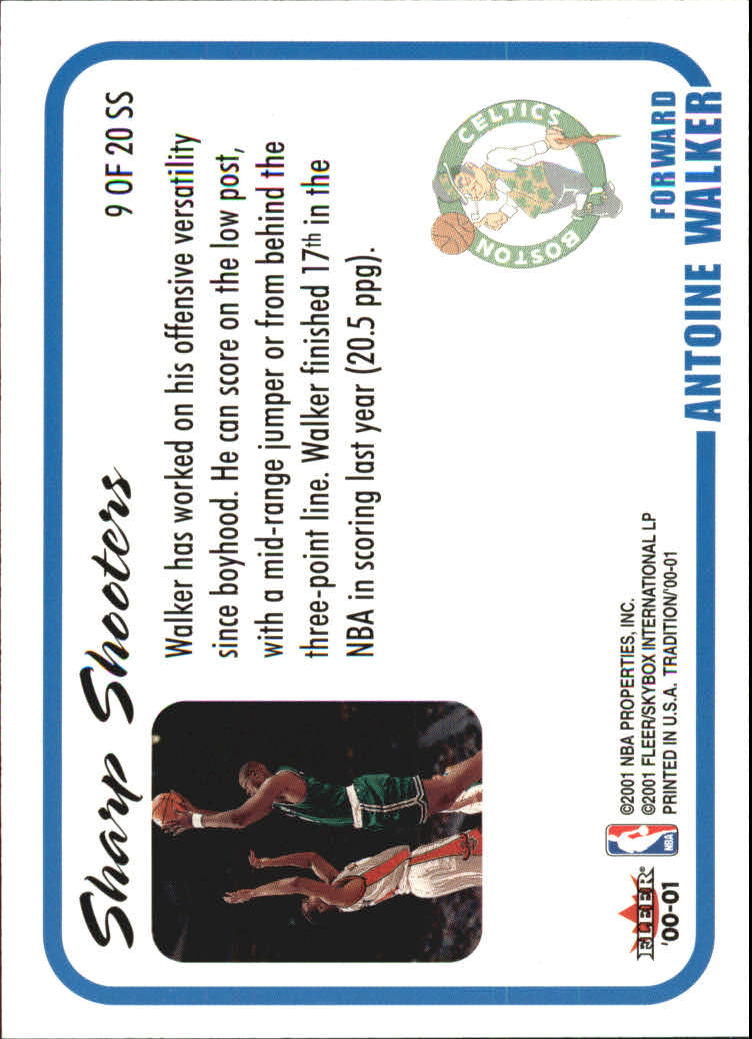 2000/2001 Fleer Basketball Part 2 Autograph and Insert Cards - Picture 55 of 67