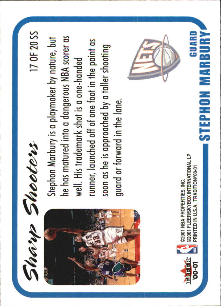 2000/2001 Fleer Basketball Part 2 Autograph and Insert Cards - Picture 59 of 67