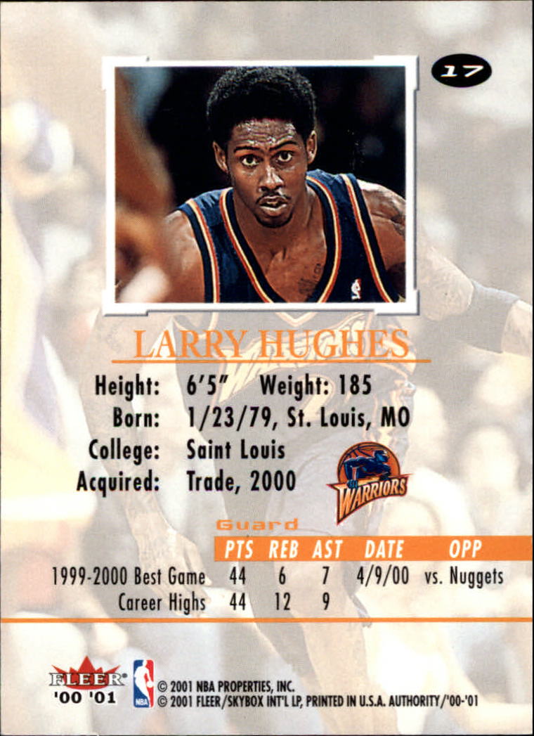 2000/2001 Fleer Authority Basketball - Picture 35 of 241
