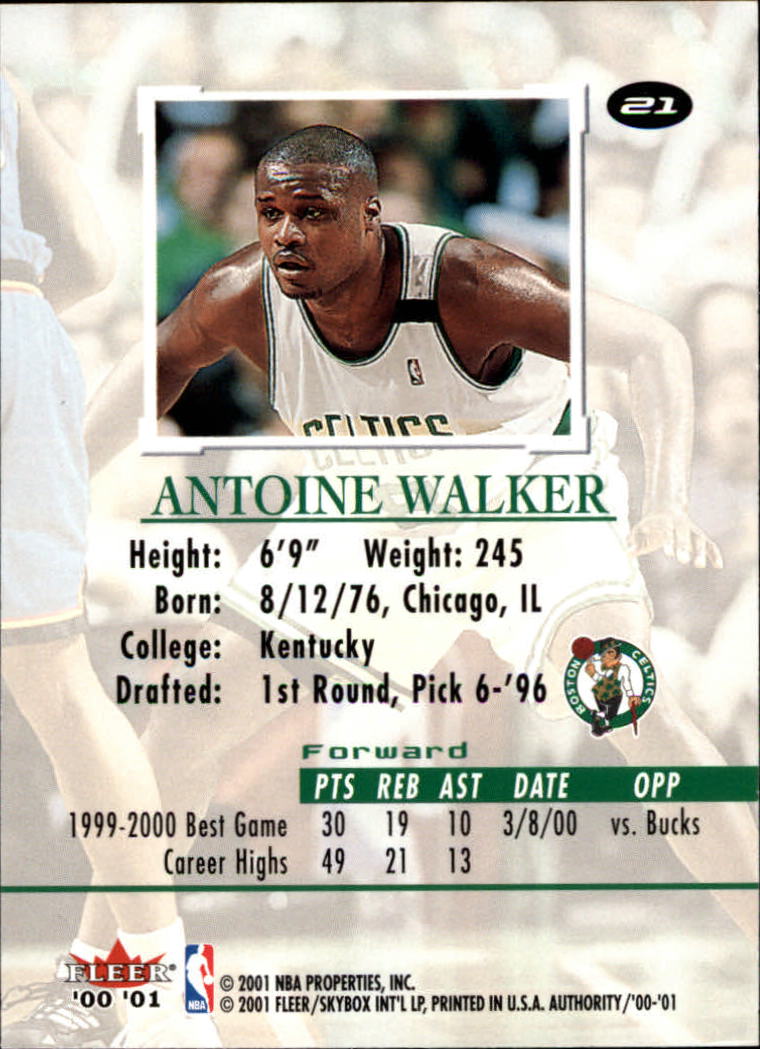 2000/2001 Fleer Authority Basketball - Picture 43 of 241
