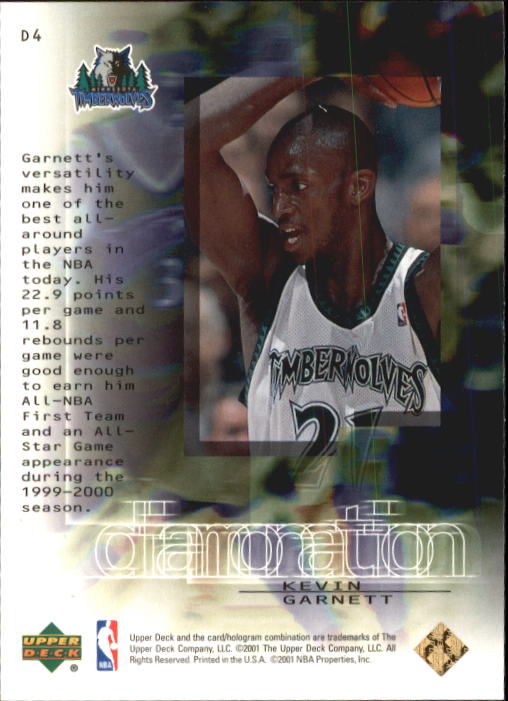 2000/2001 Black Diamond (Upper Deck) Basketball - Picture 183 of 204