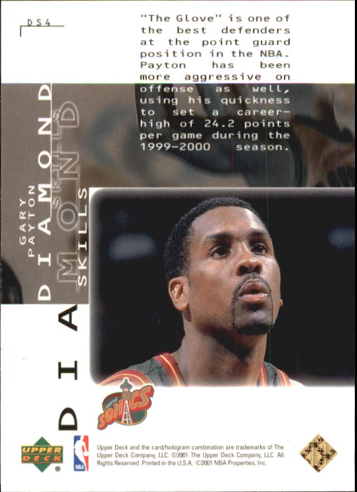 2000/2001 Black Diamond (Upper Deck) Basketball - Picture 198 of 204
