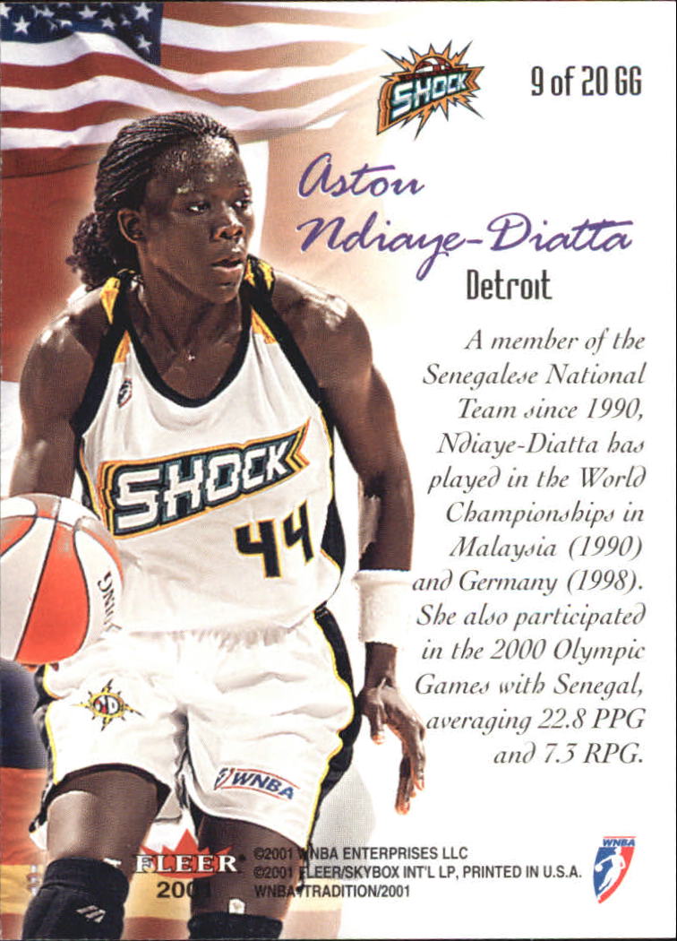 B2520- 2001 Fleer WNBA Basketball #s 1-165 +Inserts -You Pick- 15+ FREE US SHIP - Bild 131 von 137