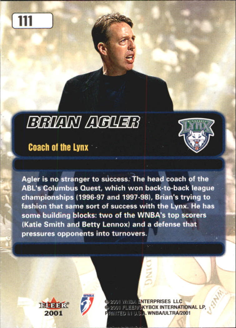 2001 Ultra WNBA (Fleer) Basketball - Picture 131 of 151