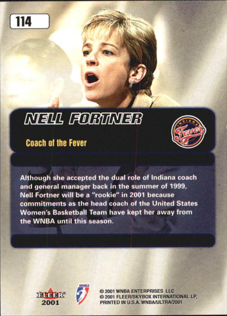2001 Ultra WNBA (Fleer) Basketball - Picture 133 of 151