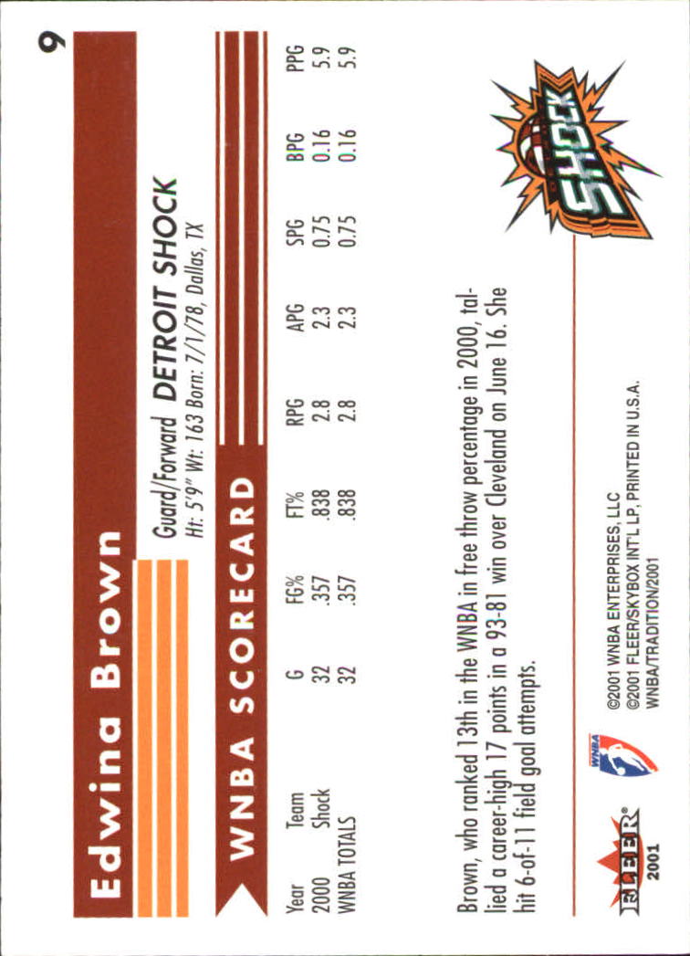 2001 Fleer WNBA Basketball - Bild 13 von 289