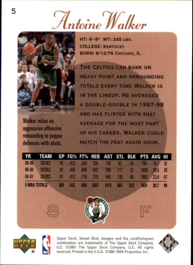 2001/2002 Sweet Shot (Upper Deck) Basketball - Picture 171 of 177