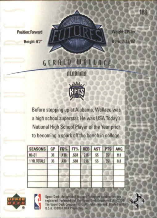 2001/2002 Legends (Upper Deck) Basketball - Picture 169 of 198