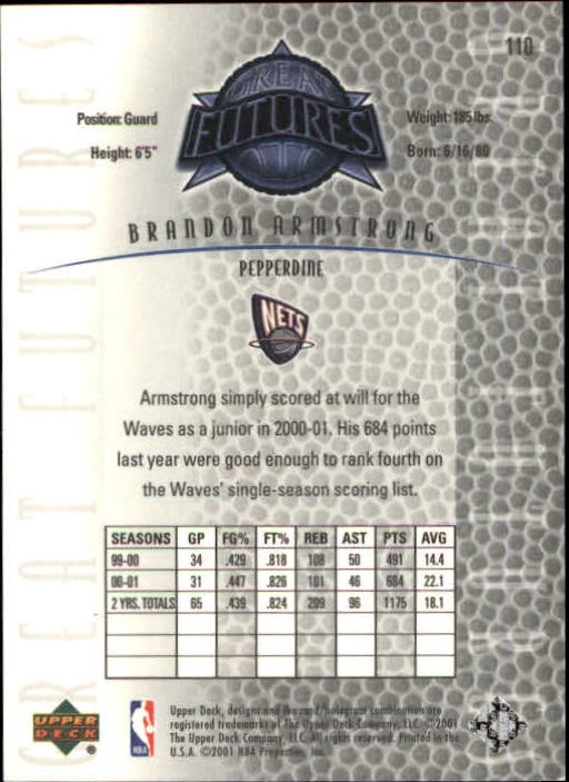2001/2002 Legends (Upper Deck) Basketball - Picture 173 of 198