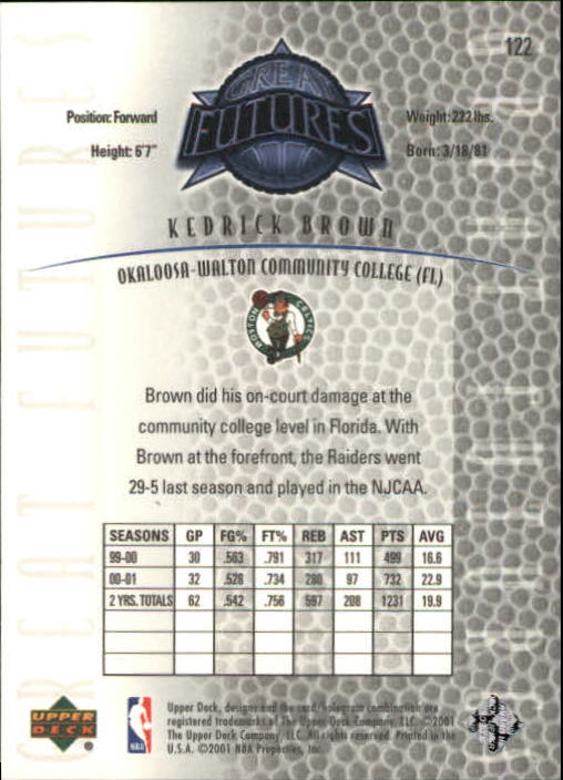 2001/2002 Legends (Upper Deck) Basketball - Picture 179 of 198
