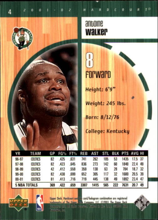 2001/2002 Hardcourt (Upper Deck) Basketball - Picture 157 of 161