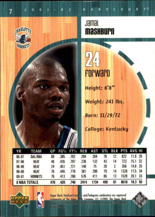 2001/2002 Hardcourt (Upper Deck) Basketball - Picture 151 of 161