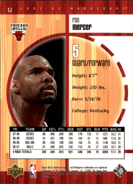 2001/2002 Hardcourt (Upper Deck) Basketball - Picture 141 of 161