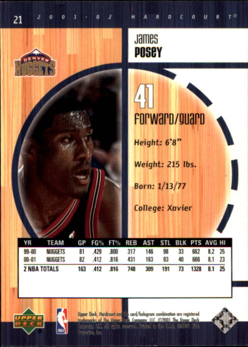 2001/2002 Hardcourt (Upper Deck) Basketball - Picture 127 of 161