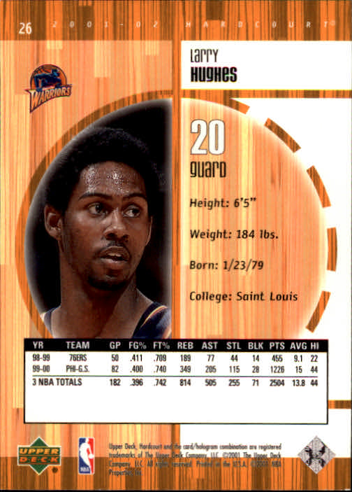 2001/2002 Hardcourt (Upper Deck) Basketball - Picture 119 of 161