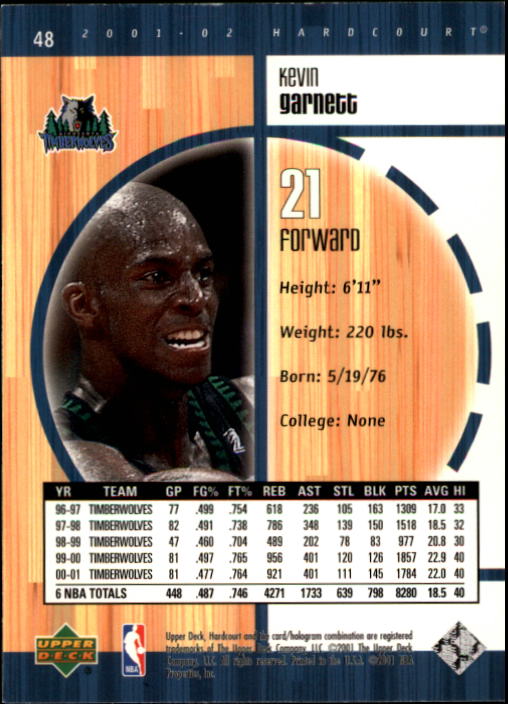 2001/2002 Hardcourt (Upper Deck) Basketball - Picture 81 of 161