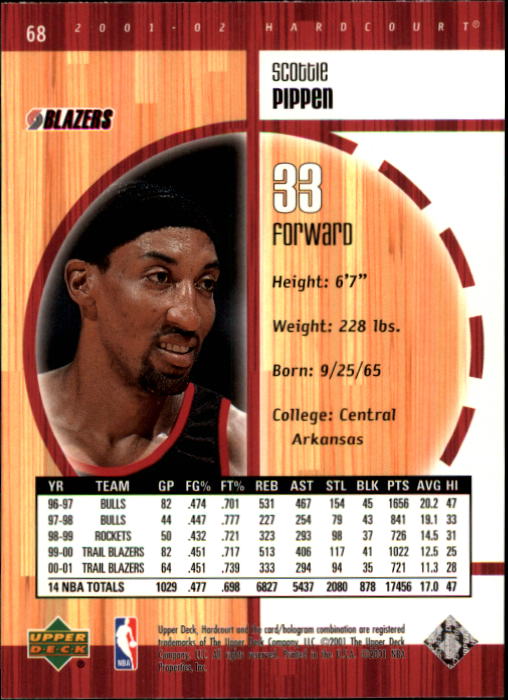 2001/2002 Hardcourt (Upper Deck) Basketball - Picture 47 of 161
