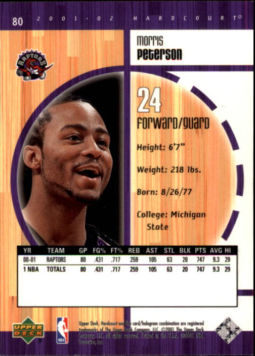 2001/2002 Hardcourt (Upper Deck) Basketball - Picture 25 of 161
