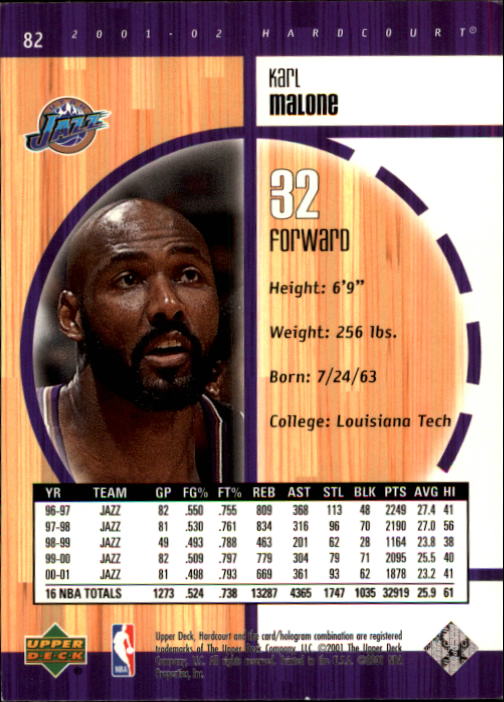 2001/2002 Hardcourt (Upper Deck) Basketball - Picture 21 of 161