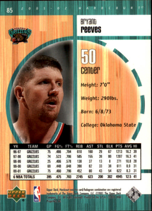 2001/2002 Hardcourt (Upper Deck) Basketball - Picture 17 of 161