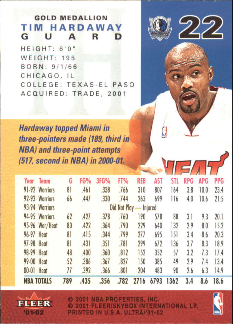 2001-02 Ultra Basketball Gold Medallion Parallel Singles - You Choose - Picture 19 of 151