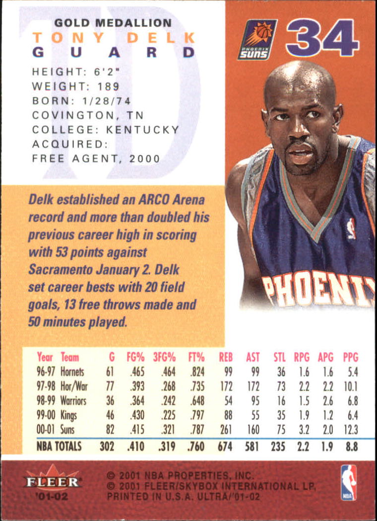 2001-02 Ultra Basketball Gold Medallion Parallel Singles - You Choose - Picture 28 of 151