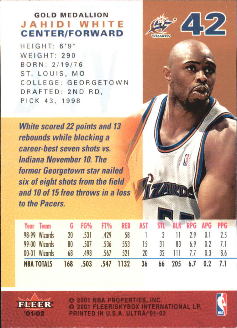 2001-02 Ultra Basketball Gold Medallion Parallel Singles - You Choose - Picture 34 of 151