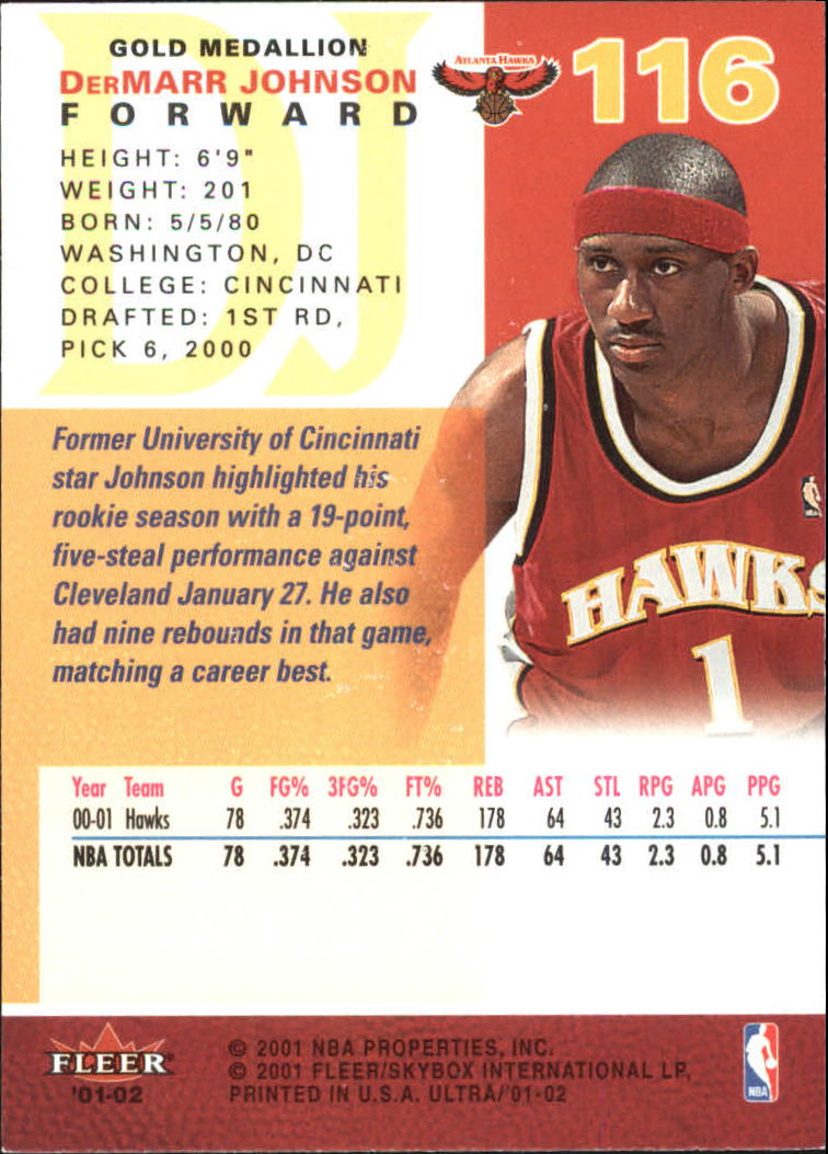 2001-02 Ultra Basketball Gold Medallion Parallel Singles - You Choose - Picture 111 of 151