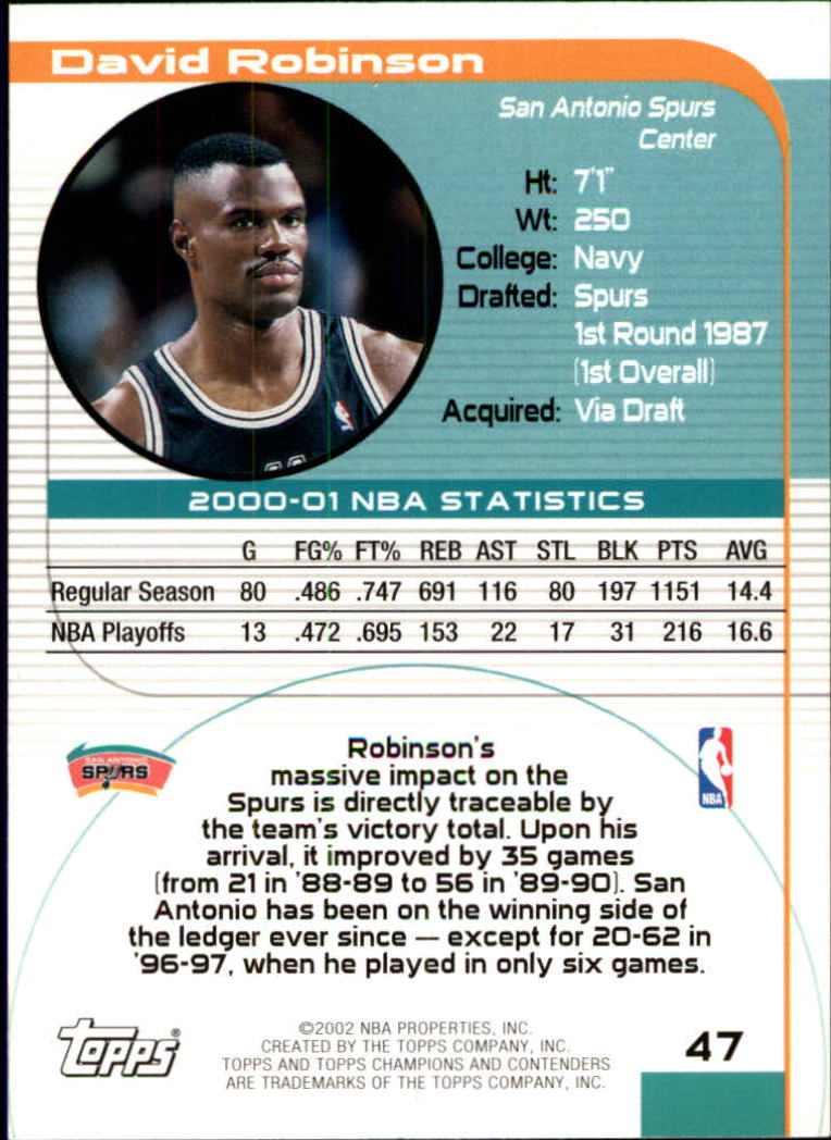2001/2002 TCC (Topps) Basketball - Picture 61 of 208