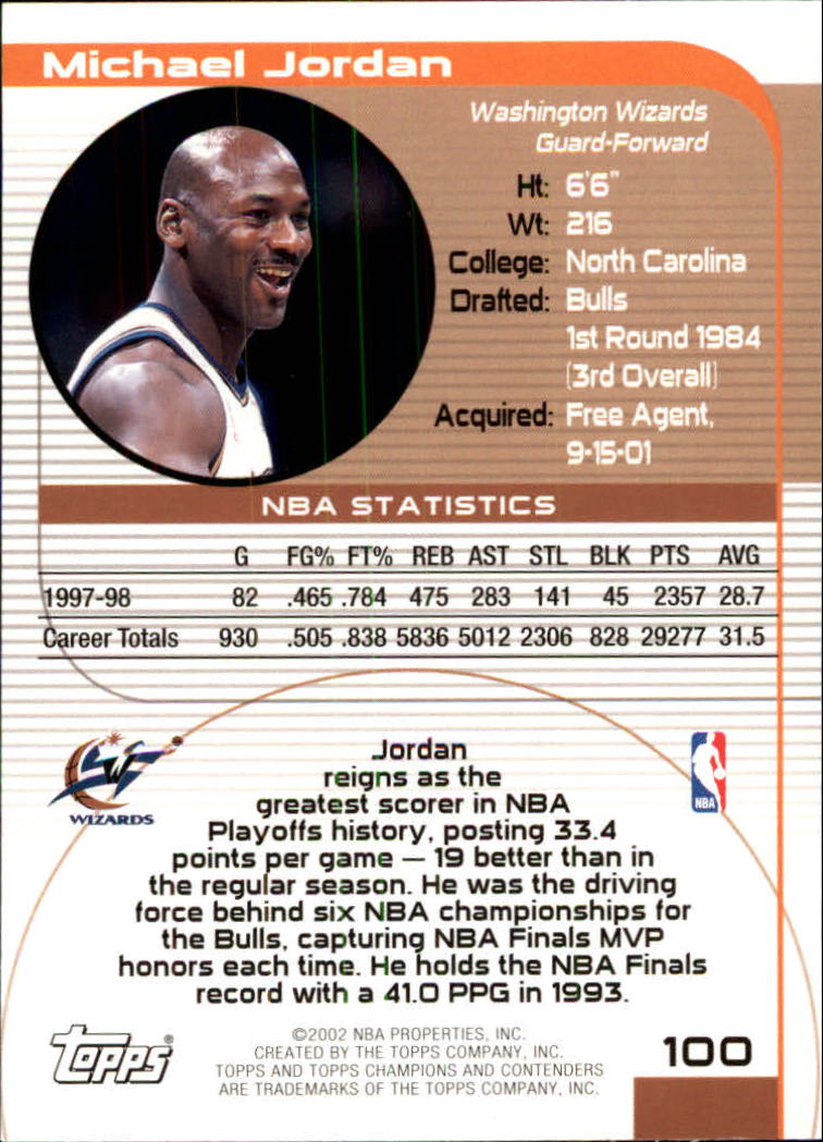 2001/2002 TCC (Topps) Basketball - Picture 135 of 208