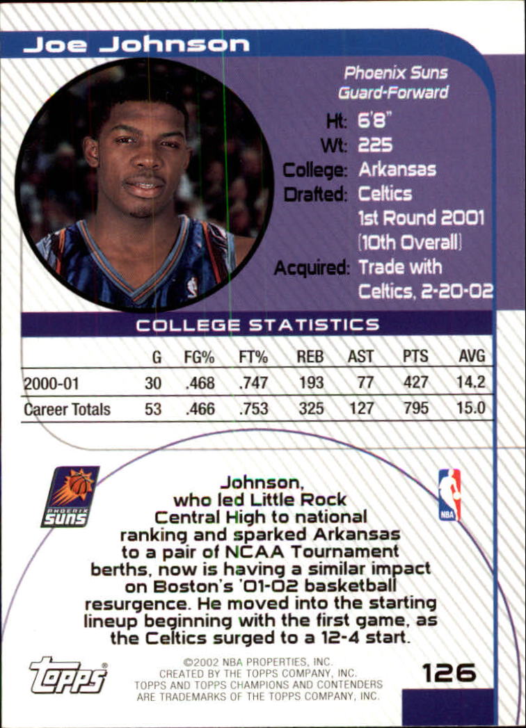 2001/2002 TCC (Topps) Basketball - Picture 161 of 208