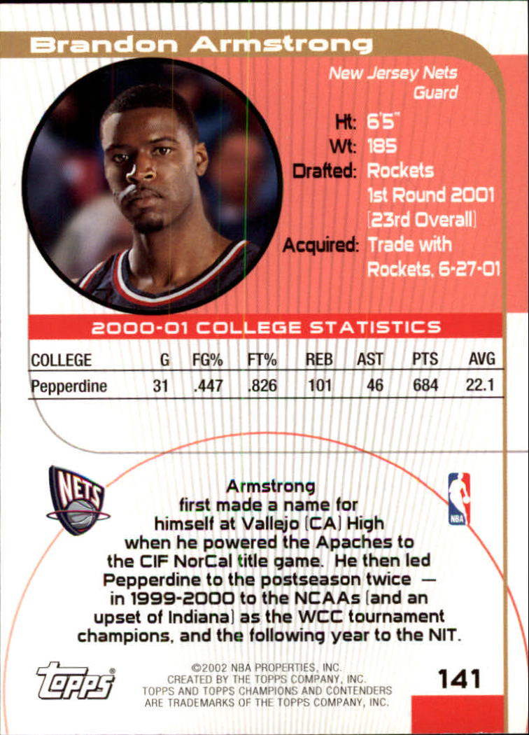 2001/2002 TCC (Topps) Basketball - Picture 173 of 208
