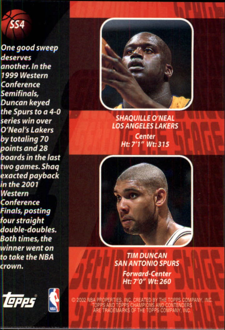 2001/2002 TCC (Topps) Basketball - Picture 208 of 208