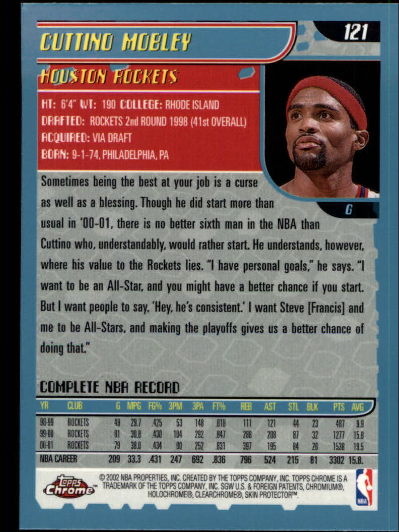 2001-02 Topps Chrome Basketball Card Pick - Picture 211 of 293
