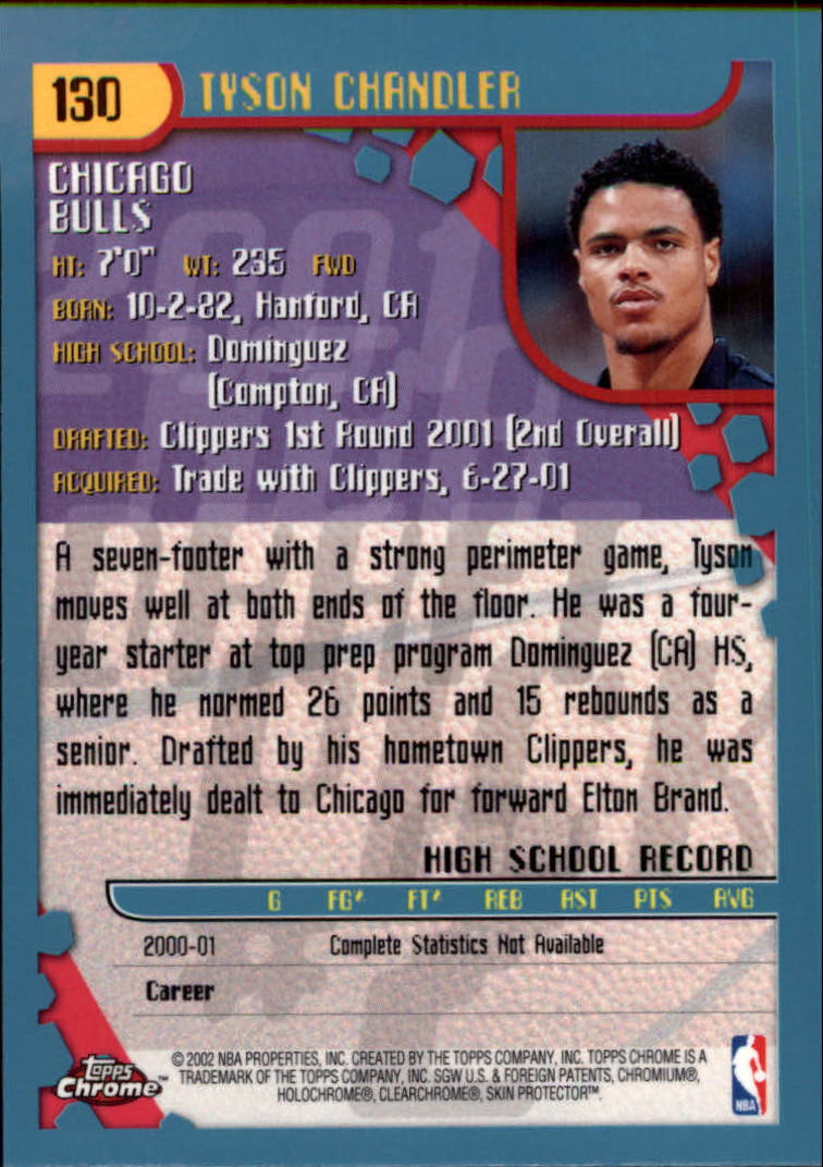 2001-02 Topps Chrome Basketball Card Pick - Picture 229 of 293
