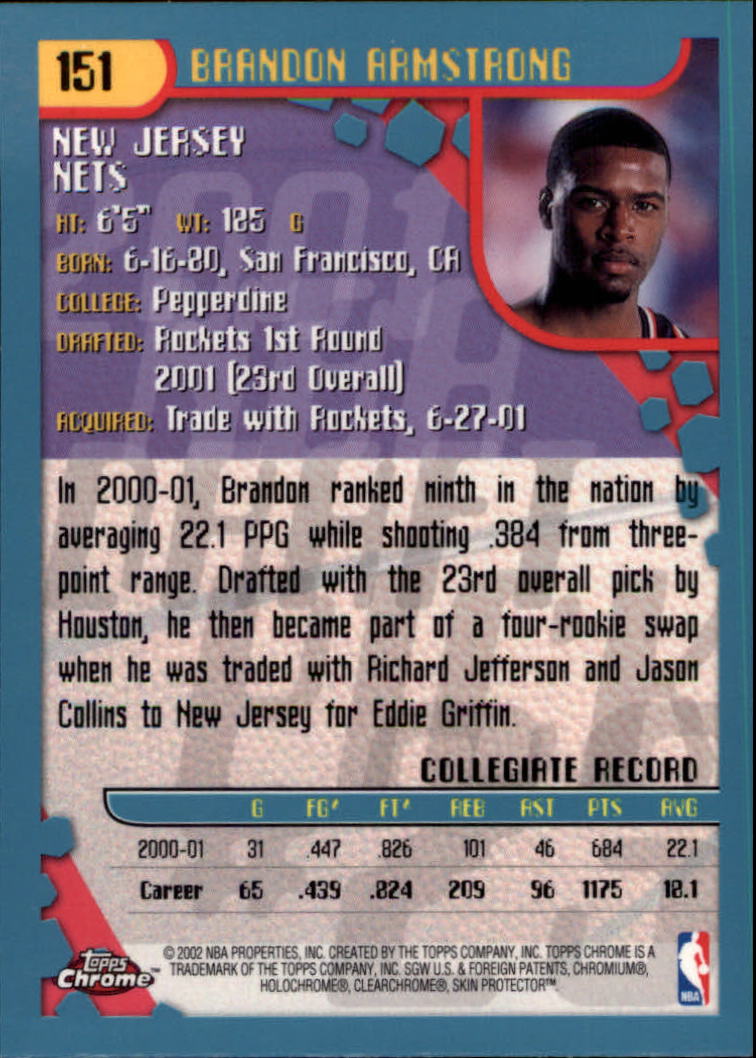 2001-02 Topps Chrome Basketball Card Pick - Picture 267 of 293